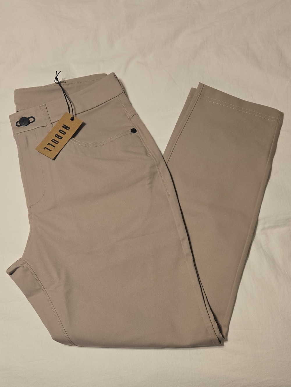 NOBULL Men's Performance Pants — Sand